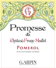 Charger l'image dans la galerie, PROMESSE du Château Franc Maillet 2016 - AOP POMEROL - Chateaux G. ARPIN