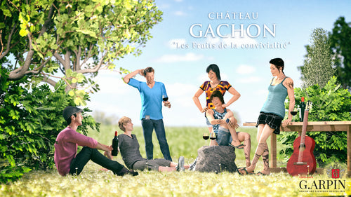 Château Gachon - AOP Montagne Saint Emilion - MAGNUM 1,5L - Chateaux G. ARPIN