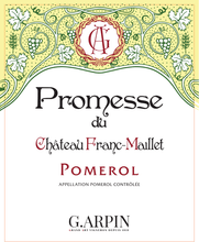 Charger l&#39;image dans la galerie, PROMESSE du Château Franc Maillet 2015 - AOP POMEROL - Chateaux G. ARPIN