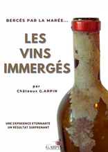 Charger l&#39;image dans la galerie, Coffret &quot;Bercés par la marée&quot; Château Franc-Maillet 2016 - 2 bouteilles Pomerol AOP (Immergée et Classique) - Chateaux G. ARPIN
